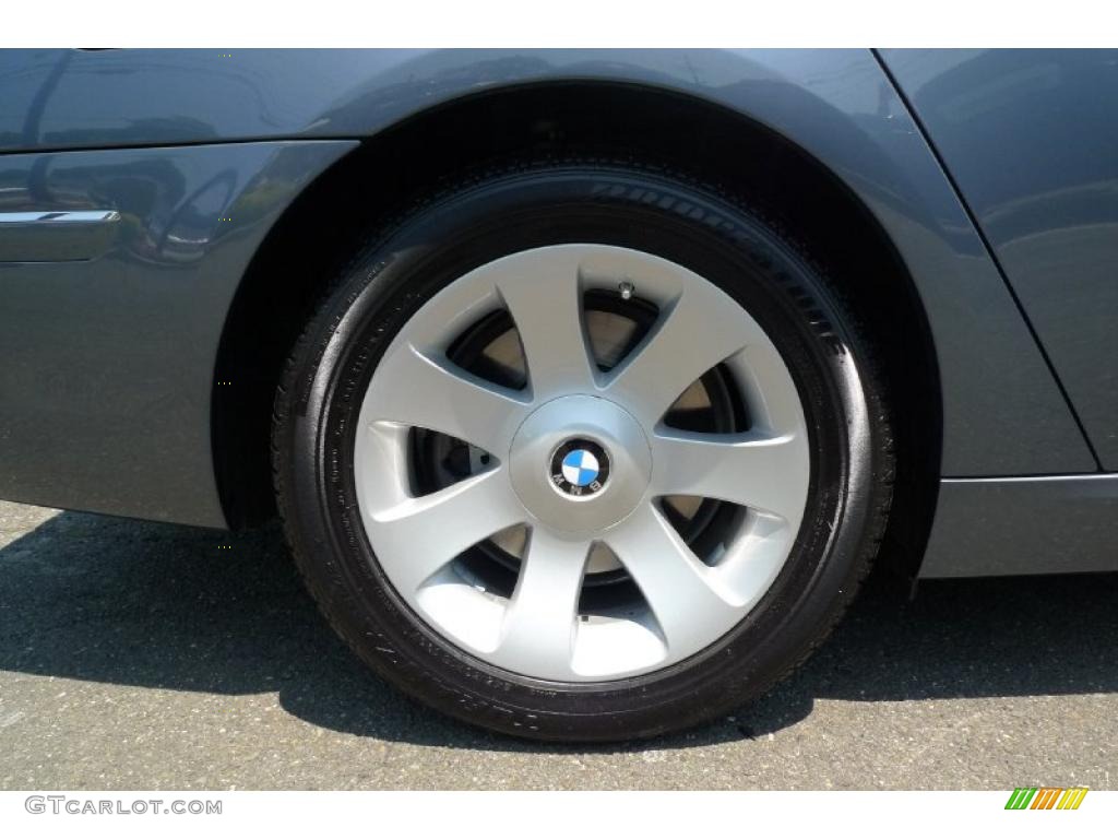 2008 7 Series 750i Sedan - Michigan Blue Metallic / Black photo #17