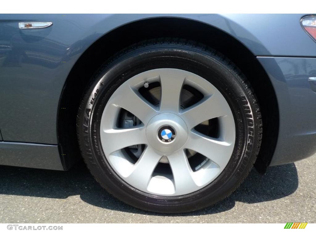 2008 7 Series 750i Sedan - Michigan Blue Metallic / Black photo #18