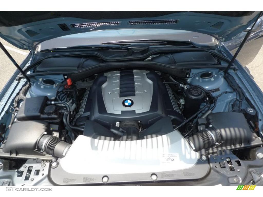 2008 7 Series 750i Sedan - Michigan Blue Metallic / Black photo #20