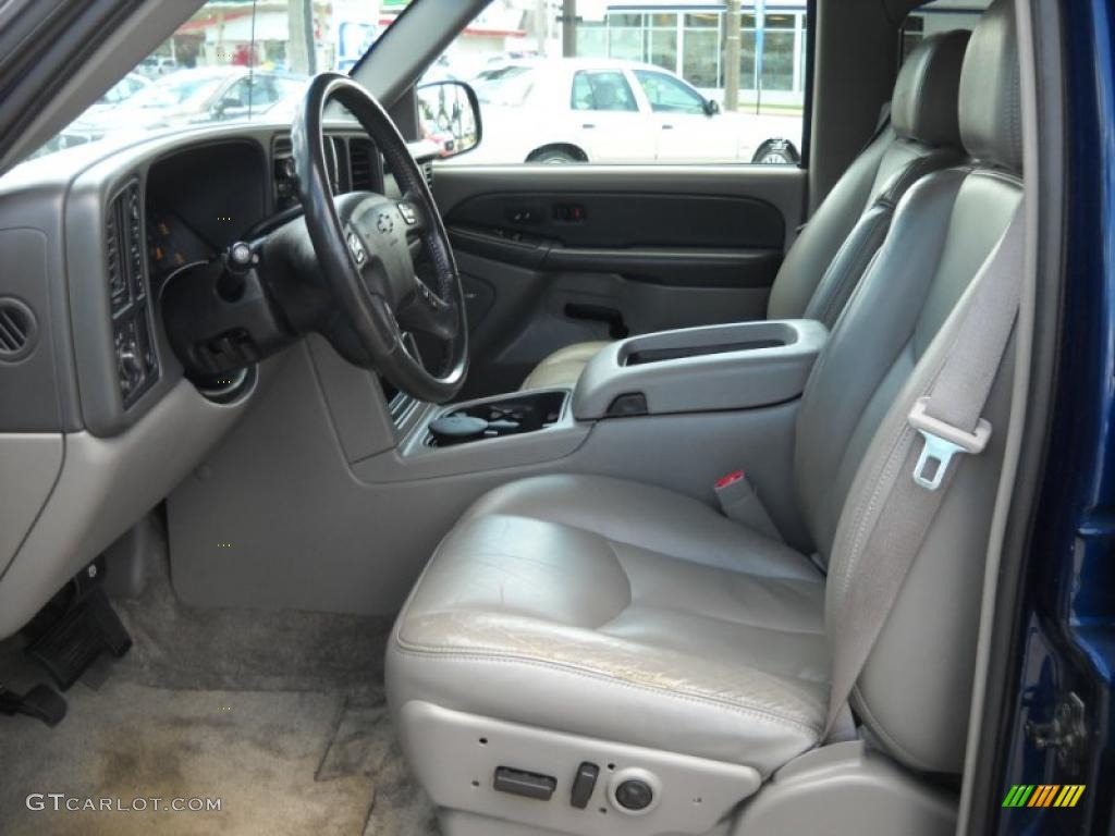 2003 Suburban 1500 LT 4x4 - Indigo Blue Metallic / Gray/Dark Charcoal photo #14