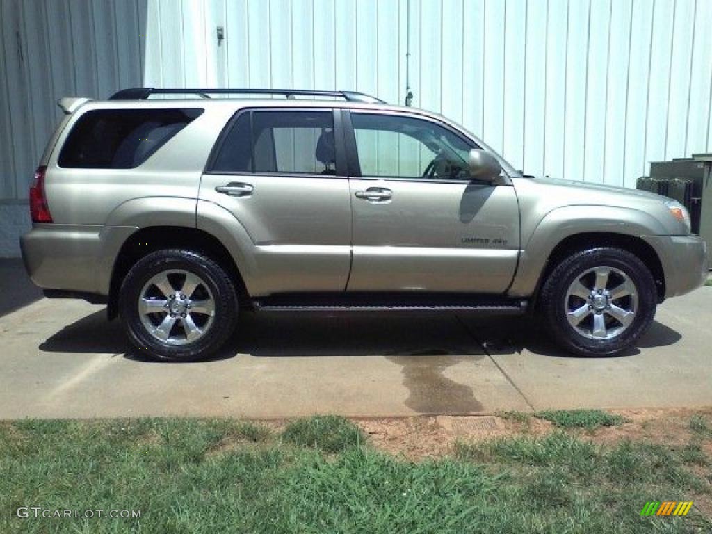 2007 4Runner Limited 4x4 - Driftwood Pearl / Taupe photo #17