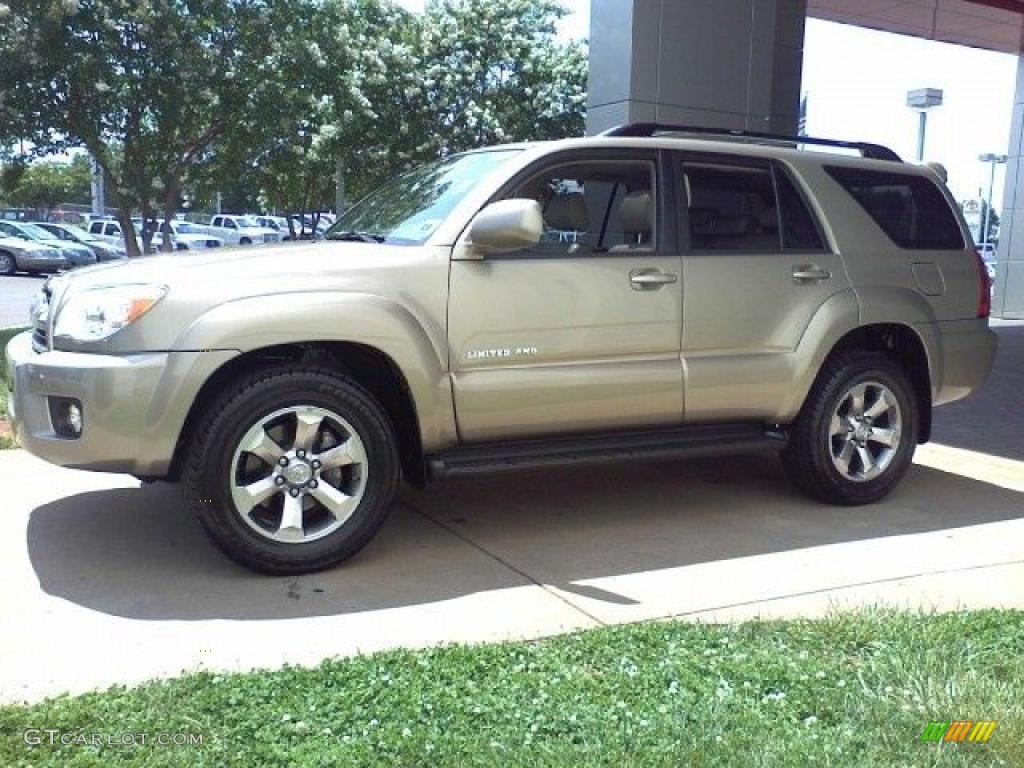 2007 4Runner Limited 4x4 - Driftwood Pearl / Taupe photo #18