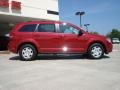 2010 Inferno Red Crystal Pearl Coat Dodge Journey SE  photo #2