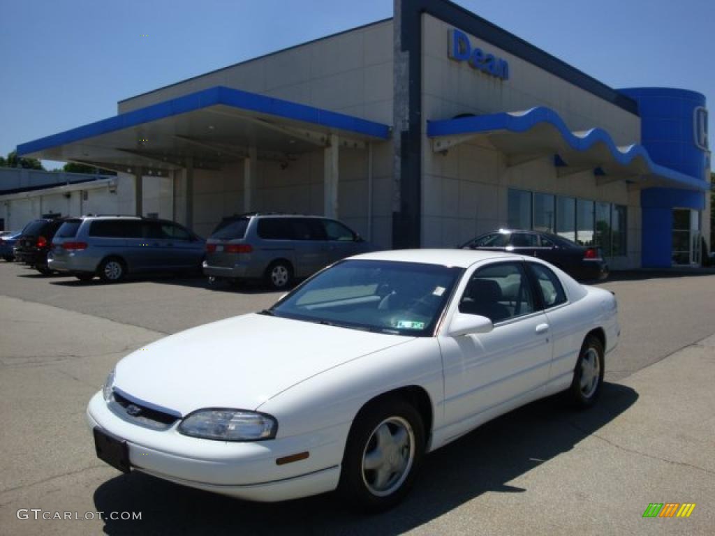 1997 Monte Carlo LS - White / Medium Gray photo #1