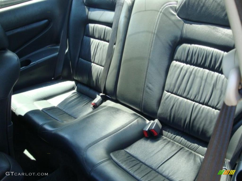 1999 Accord EX Coupe - Flamenco Black Pearl / Charcoal photo #9