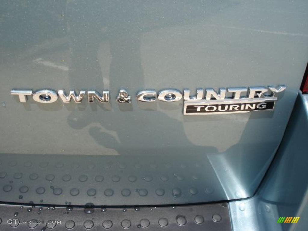 2010 Town & Country Touring - Clearwater Blue Pearl / Medium Slate Gray/Light Shale photo #25