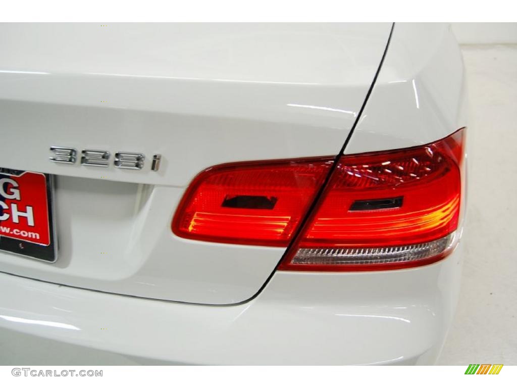 2008 3 Series 328i Coupe - Alpine White / Black photo #8