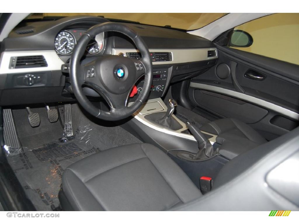 2008 3 Series 328i Coupe - Alpine White / Black photo #18