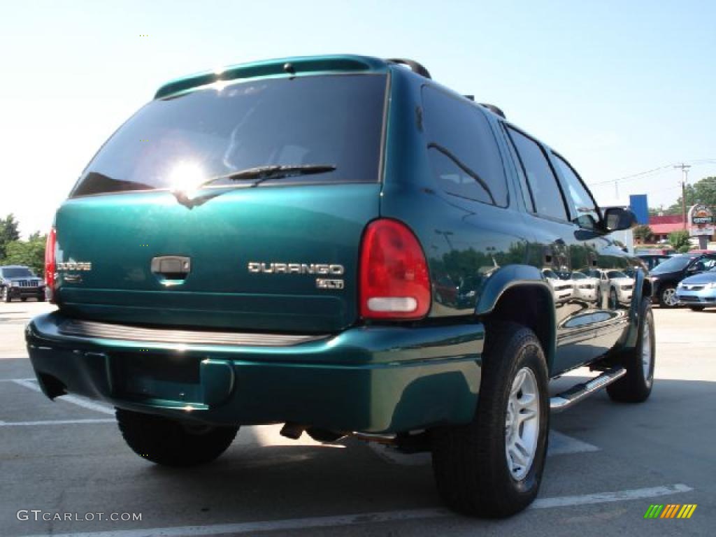 2003 Durango SLT 4x4 - Timberline Green Pearlcoat / Dark Slate Gray photo #3