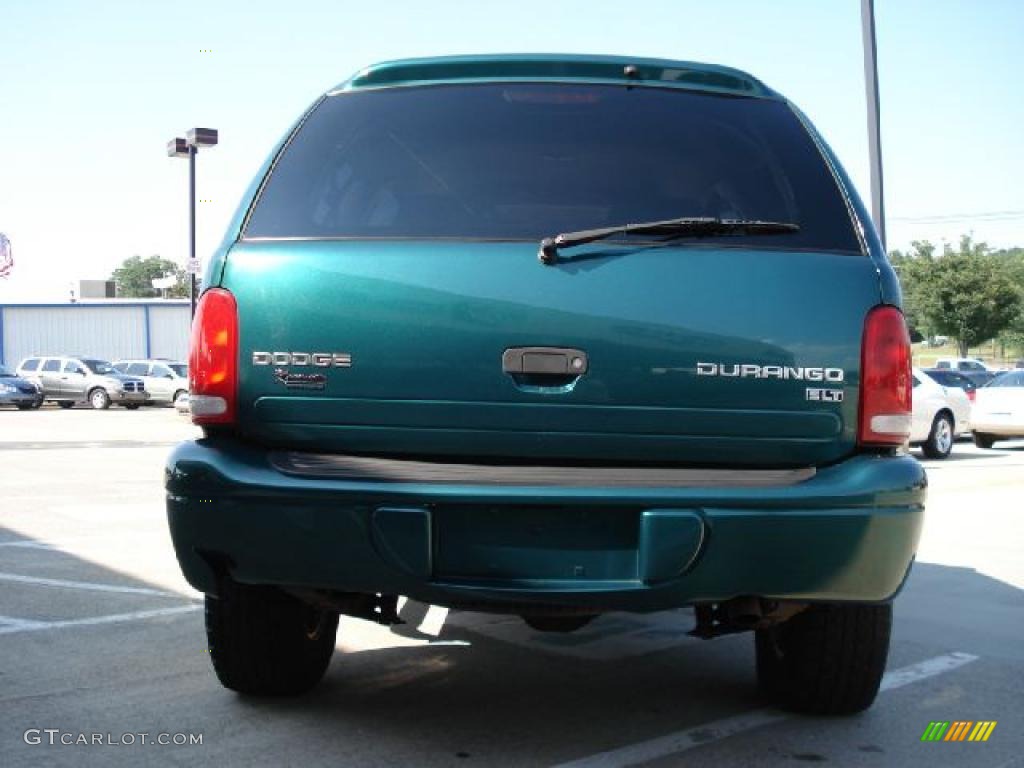 2003 Durango SLT 4x4 - Timberline Green Pearlcoat / Dark Slate Gray photo #4