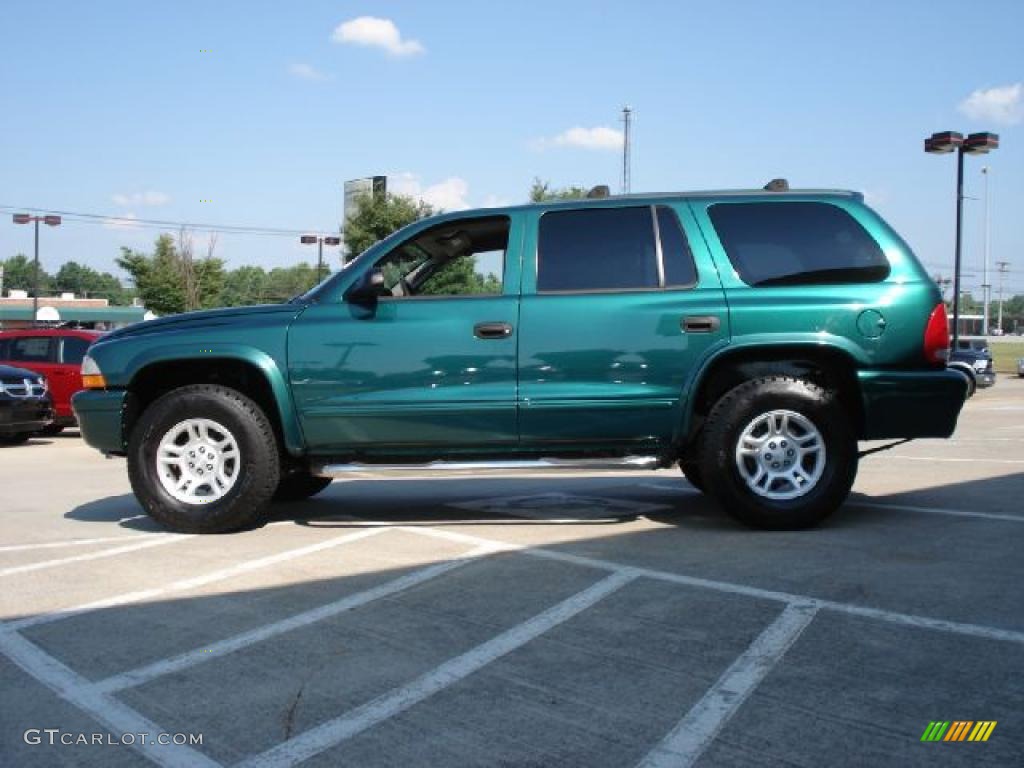 2003 Durango SLT 4x4 - Timberline Green Pearlcoat / Dark Slate Gray photo #6