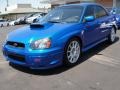 2005 WR Blue Pearl Subaru Impreza WRX STi  photo #3