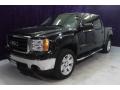 2007 Onyx Black GMC Sierra 1500 SLT Crew Cab 4x4  photo #33