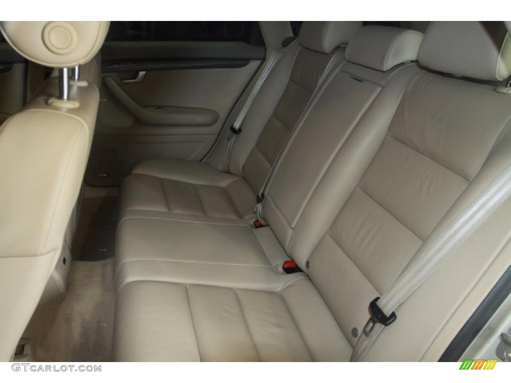 2003 A4 1.8T quattro Avant - Canvas Beige Metallic / Beige photo #8