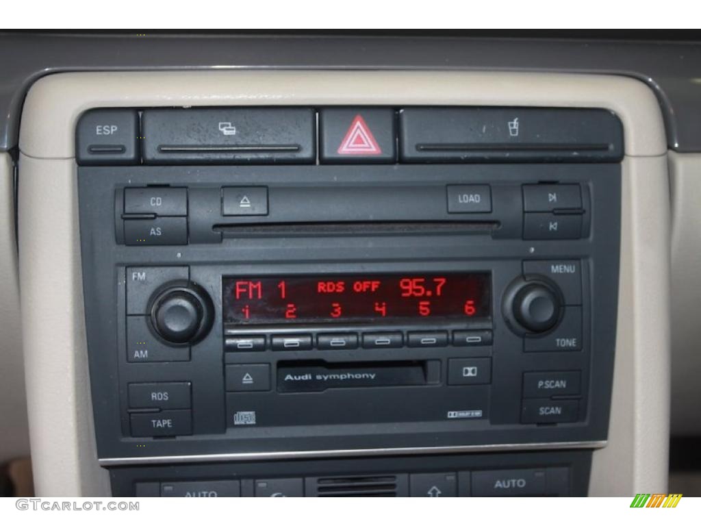 2003 A4 1.8T quattro Avant - Canvas Beige Metallic / Beige photo #14