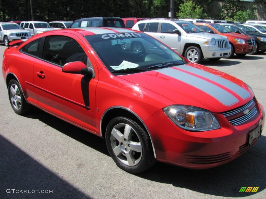 2008 Cobalt Special Edition Coupe - Victory Red / Neutral photo #1