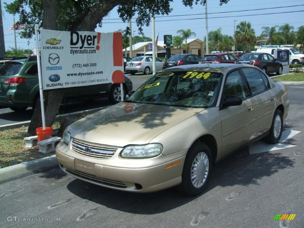 2003 Malibu Sedan - Light Driftwood Metallic / Neutral Beige photo #1