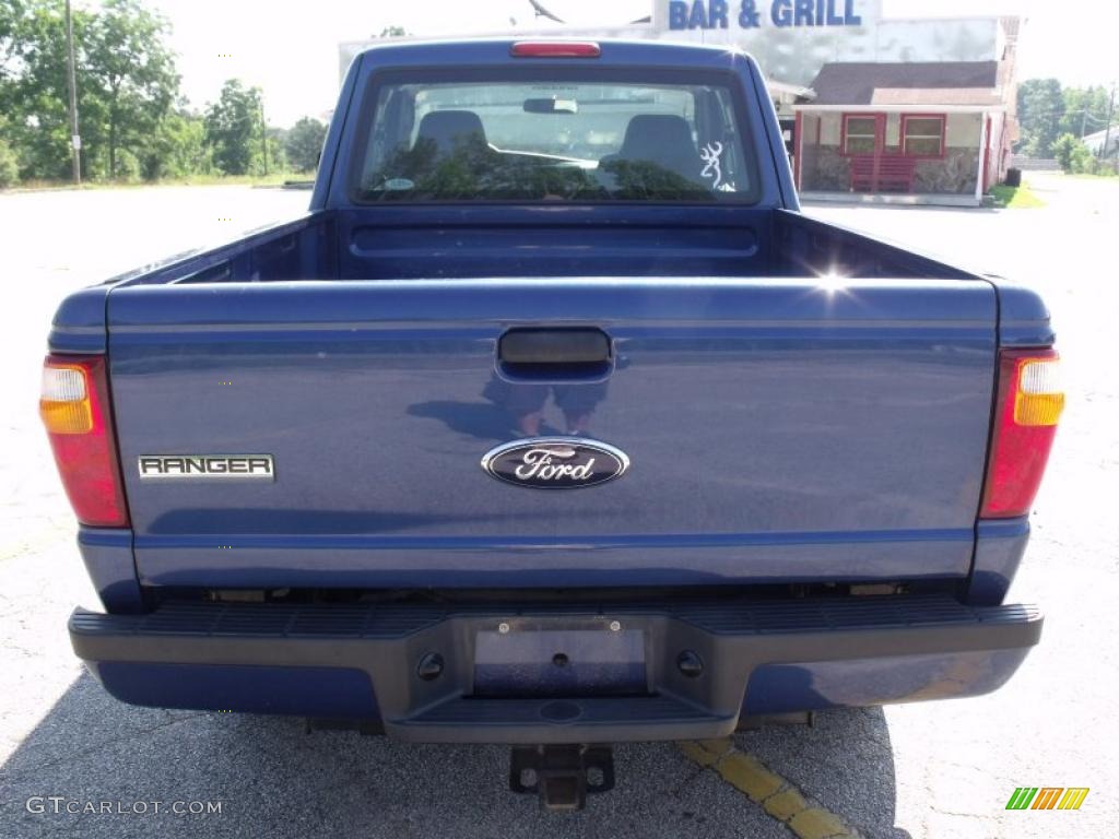 2007 Ranger STX SuperCab - Vista Blue Metallic / Ebony/Blue photo #4