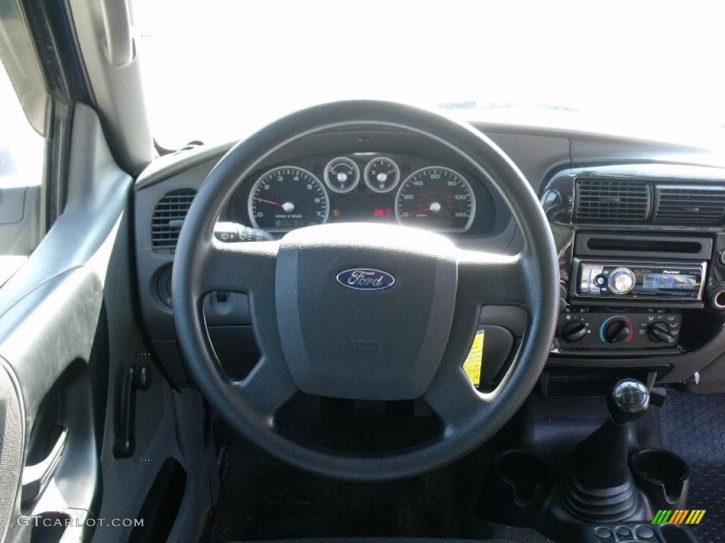 2007 Ranger STX SuperCab - Vista Blue Metallic / Ebony/Blue photo #15
