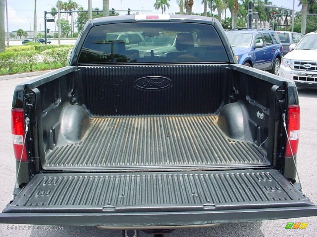 2004 F150 Lariat SuperCrew - Black / Tan photo #8