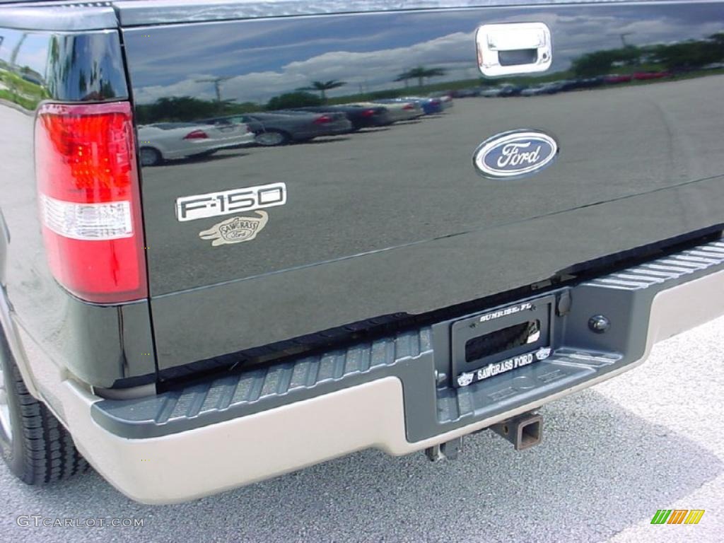 2004 F150 Lariat SuperCrew - Black / Tan photo #9