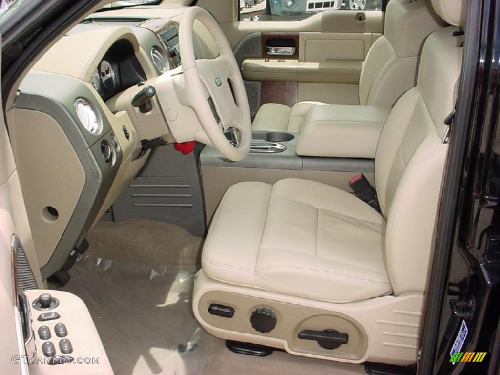 2004 F150 Lariat SuperCrew - Black / Tan photo #19