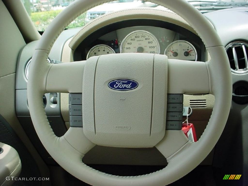 2004 F150 Lariat SuperCrew - Black / Tan photo #24