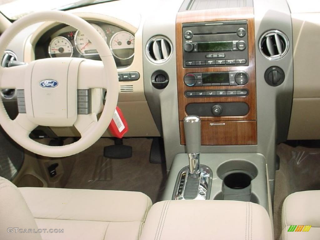 2004 F150 Lariat SuperCrew - Black / Tan photo #25