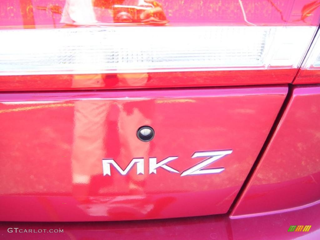 2010 MKZ FWD - Sangria Red Metallic / Dark Charcoal photo #7