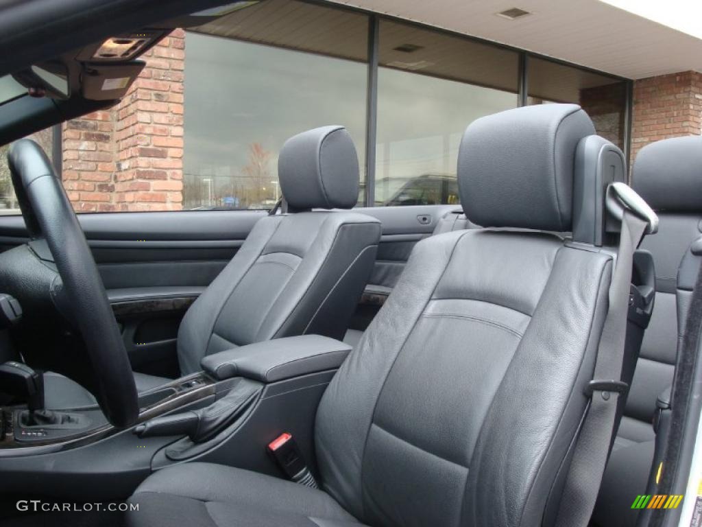 2007 3 Series 328i Convertible - Titanium Silver Metallic / Black photo #10