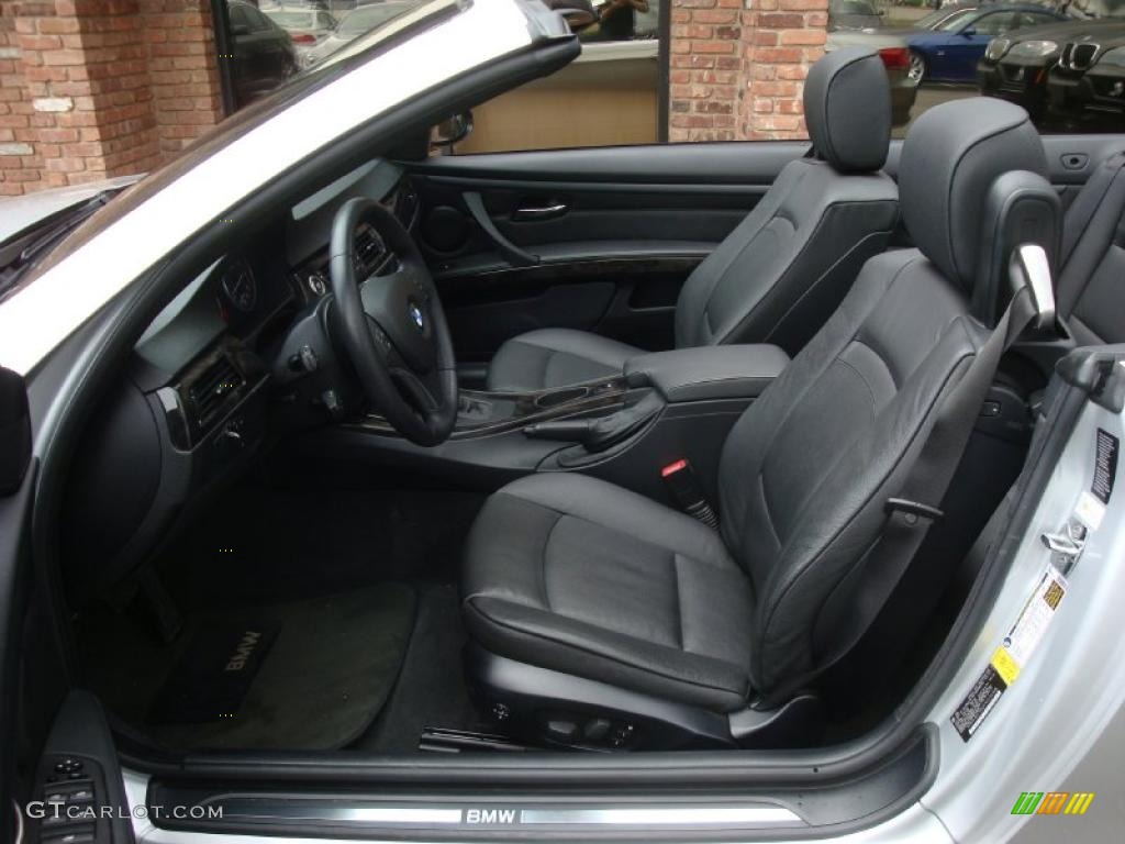 2007 3 Series 328i Convertible - Titanium Silver Metallic / Black photo #11