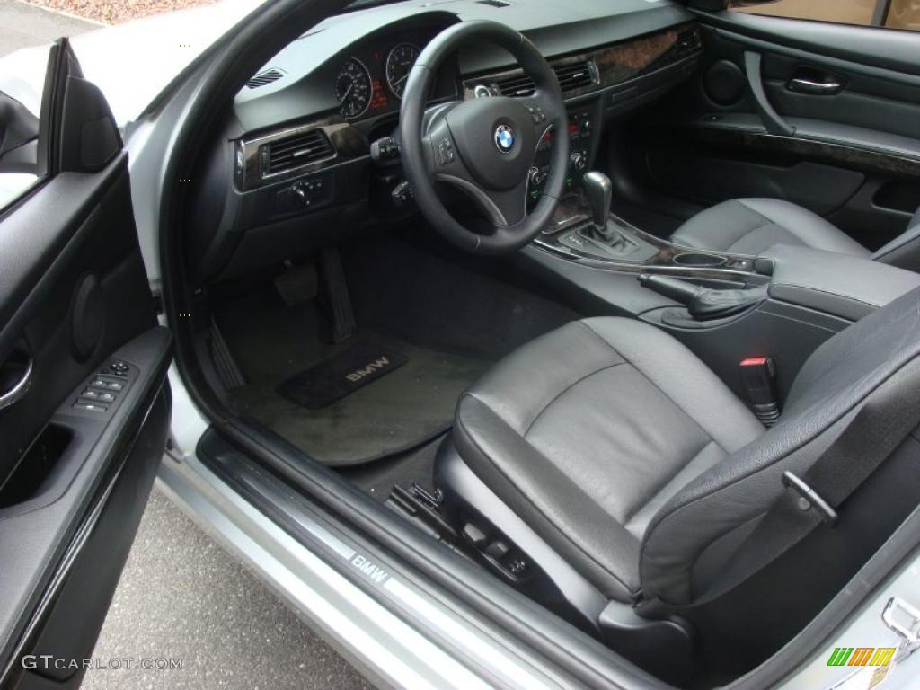 2007 3 Series 328i Convertible - Titanium Silver Metallic / Black photo #12