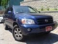 2004 Bluestone Metallic Toyota Highlander V6 4WD  photo #1