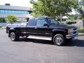 1995 Black Chevrolet C/K 3500 K3500 Cheyenne Extended Cab 4x4 Dually  photo #2