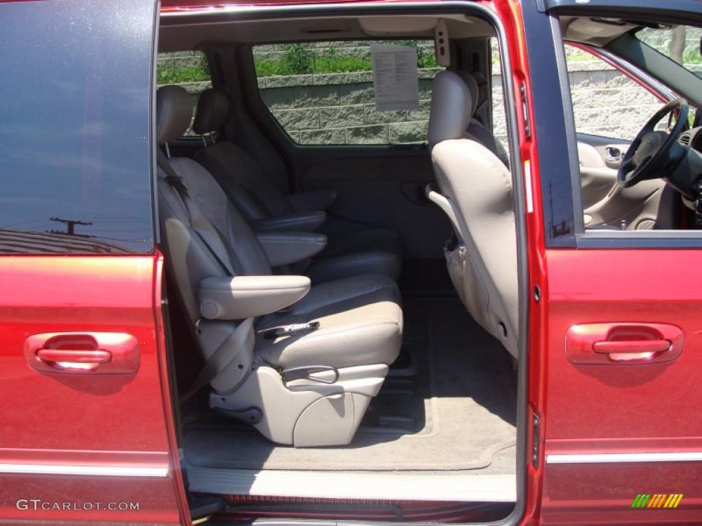 2003 Town & Country Limited AWD - Inferno Red Pearl / Gray photo #28