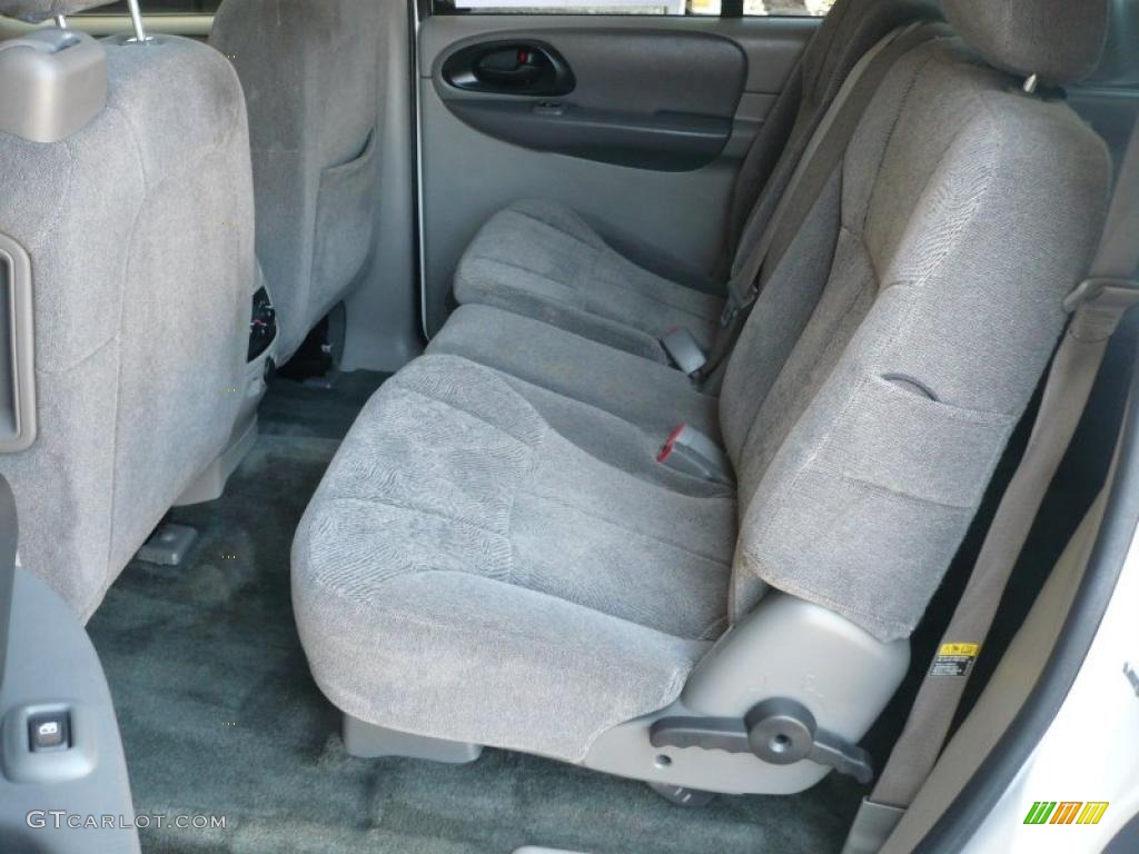 2004 TrailBlazer EXT LS 4x4 - Summit White / Medium Pewter photo #9