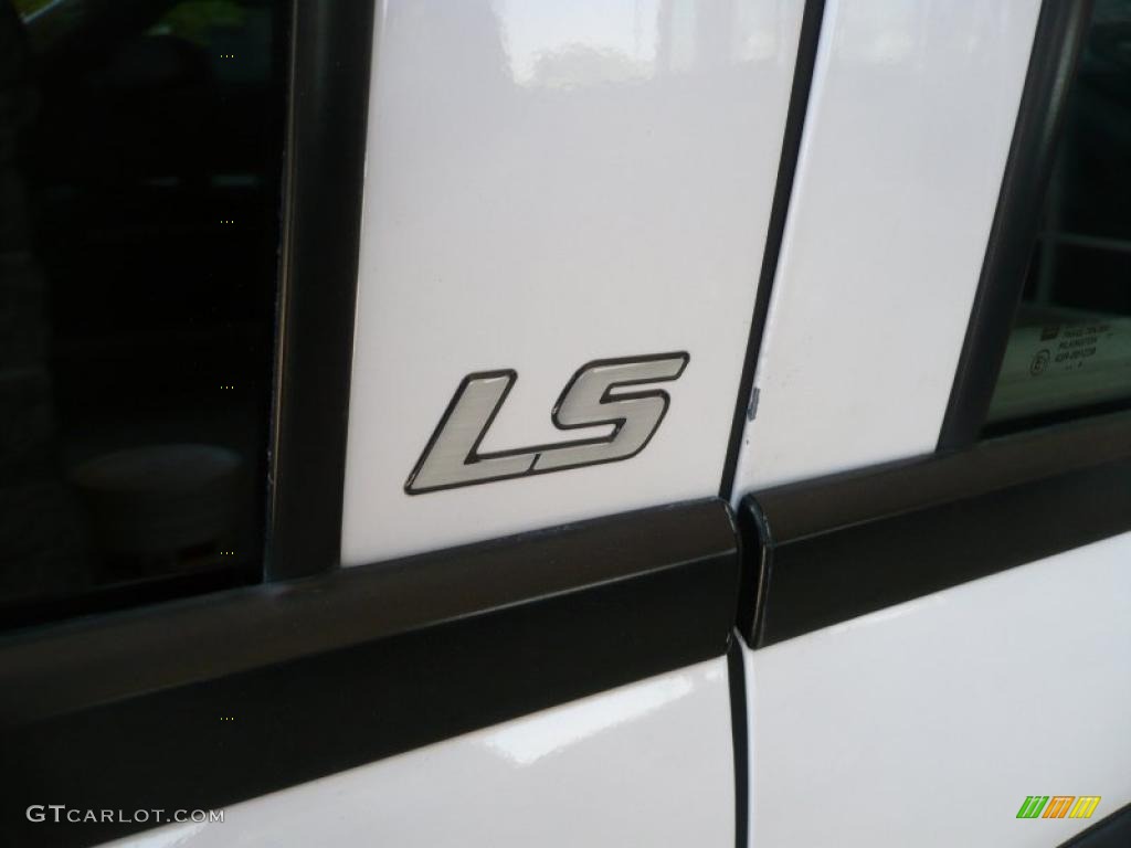 2004 TrailBlazer EXT LS 4x4 - Summit White / Medium Pewter photo #13