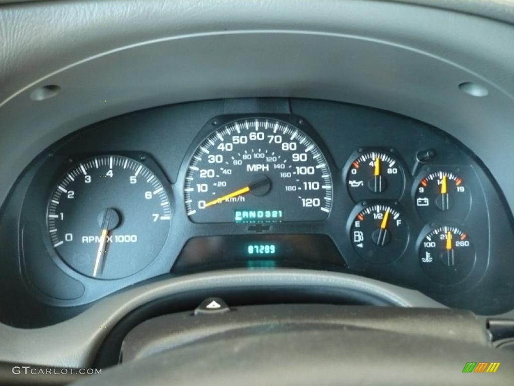 2004 TrailBlazer EXT LS 4x4 - Summit White / Medium Pewter photo #31