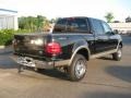 2001 Black Ford F150 Lariat SuperCrew 4x4  photo #3