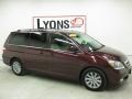 2007 Dark Cherry Pearl Honda Odyssey Touring  photo #22