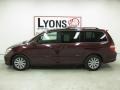 2007 Dark Cherry Pearl Honda Odyssey Touring  photo #27