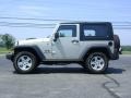 2007 Light Graystone Pearl Jeep Wrangler X 4x4  photo #4