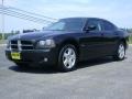 2007 Brilliant Black Crystal Pearl Dodge Charger SXT AWD  photo #3