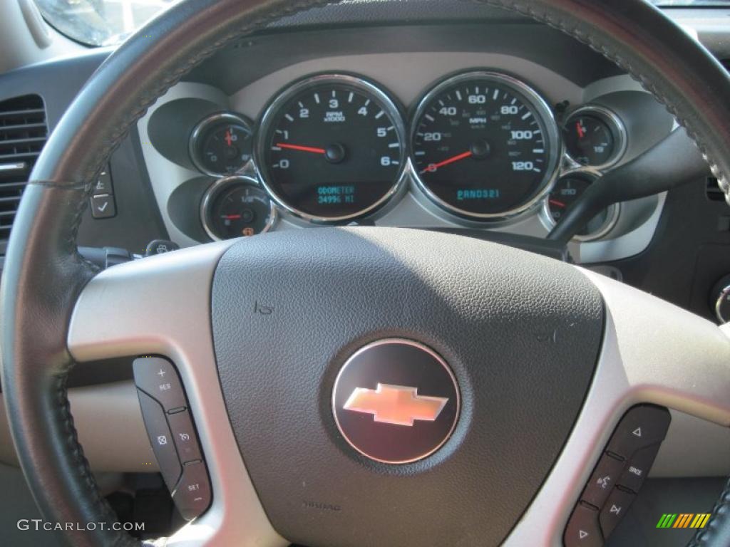 2008 Silverado 1500 LT Crew Cab 4x4 - Victory Red / Light Titanium/Ebony Accents photo #5