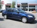 2004 Eternal Blue Pearl Honda Civic LX Sedan  photo #1