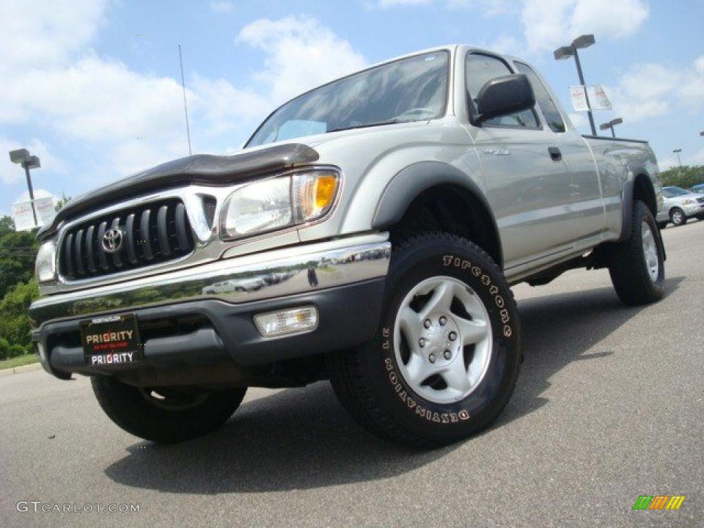 2002 Tacoma PreRunner TRD Xtracab - Lunar Mist Metallic / Charcoal photo #1