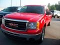 2010 Fire Red GMC Sierra 1500 SLE Extended Cab 4x4  photo #1