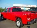 2010 Fire Red GMC Sierra 1500 SLE Extended Cab 4x4  photo #2