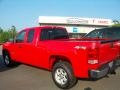 2010 Fire Red GMC Sierra 1500 SLE Crew Cab 4x4  photo #2