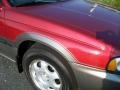 1996 Mica Ruby Red Pearl Subaru Legacy Outback Wagon  photo #3